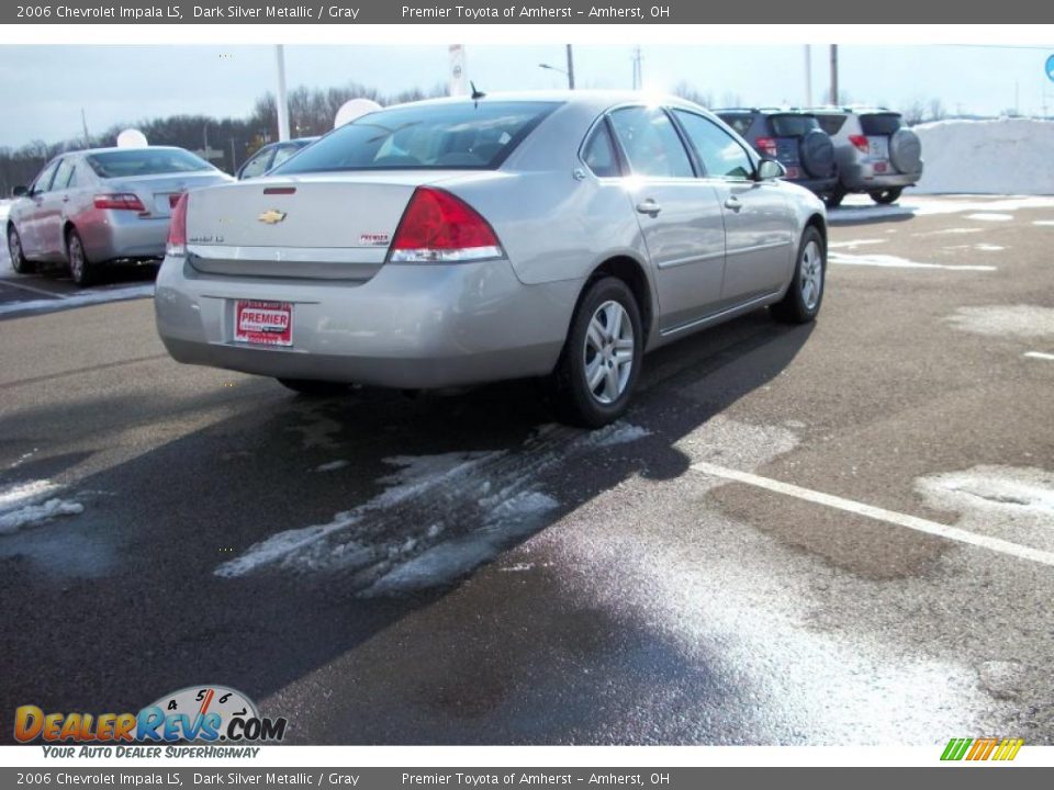 2006 Chevrolet Impala LS Dark Silver Metallic / Gray Photo #5