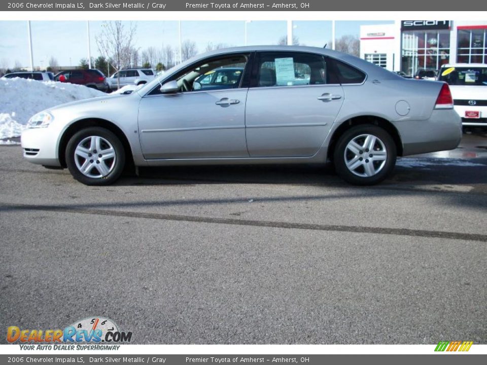 2006 Chevrolet Impala LS Dark Silver Metallic / Gray Photo #8