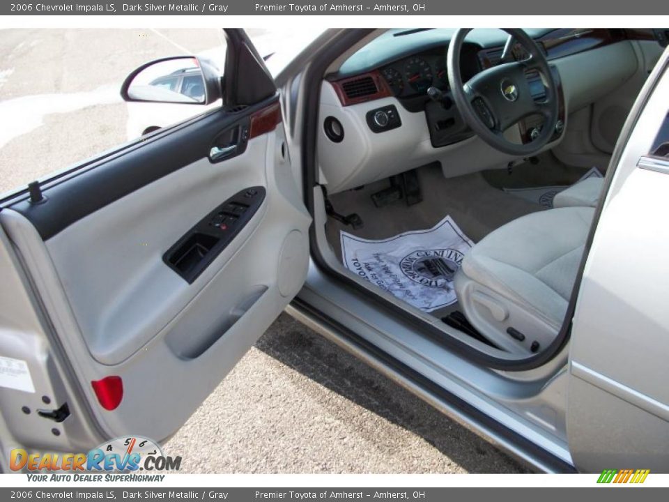 2006 Chevrolet Impala LS Dark Silver Metallic / Gray Photo #9