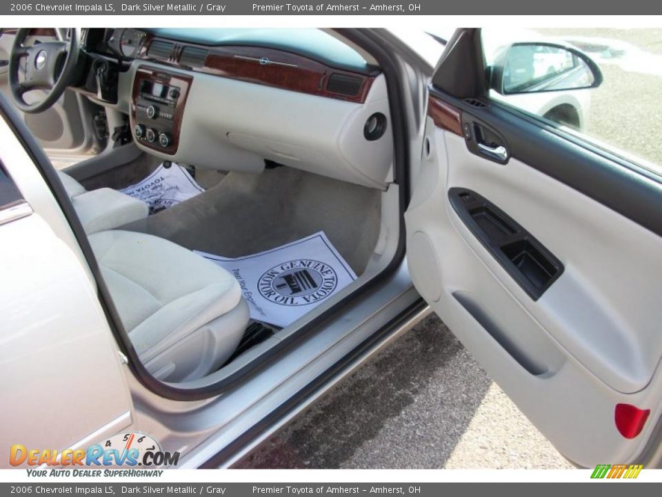 2006 Chevrolet Impala LS Dark Silver Metallic / Gray Photo #11
