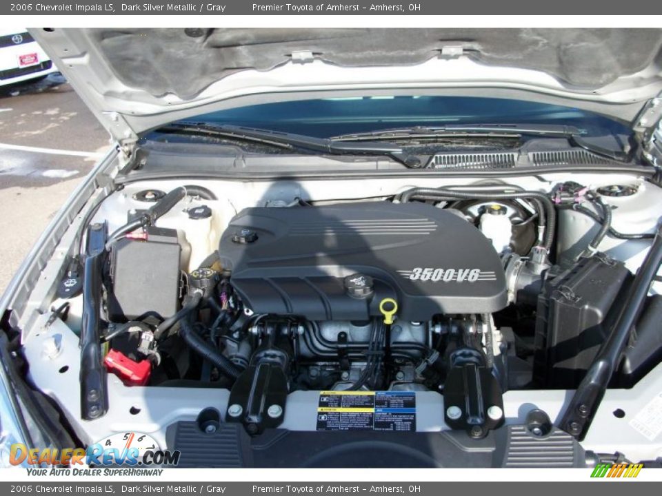 2006 Chevrolet Impala LS Dark Silver Metallic / Gray Photo #15