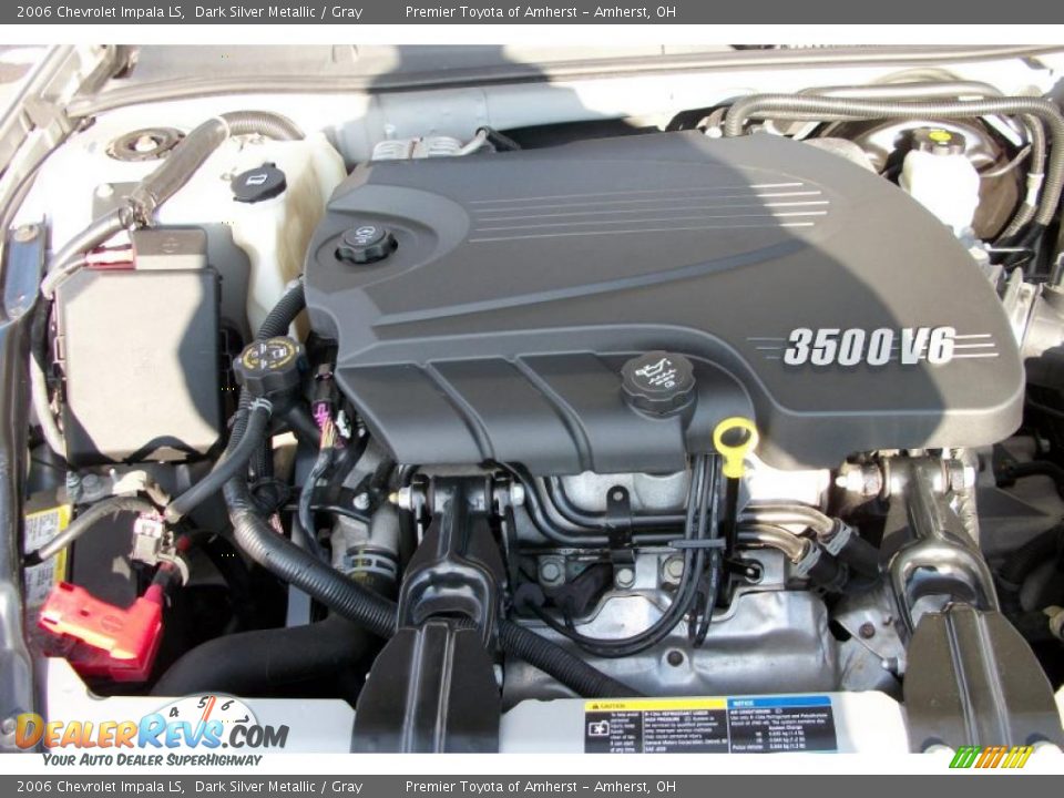 2006 Chevrolet Impala LS Dark Silver Metallic / Gray Photo #16