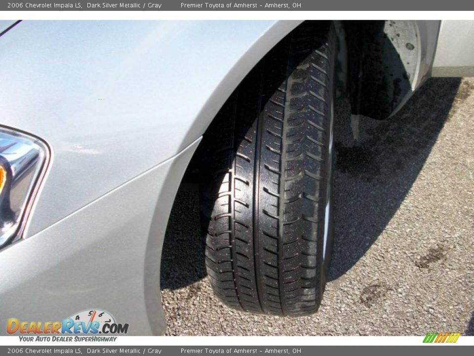 2006 Chevrolet Impala LS Dark Silver Metallic / Gray Photo #17