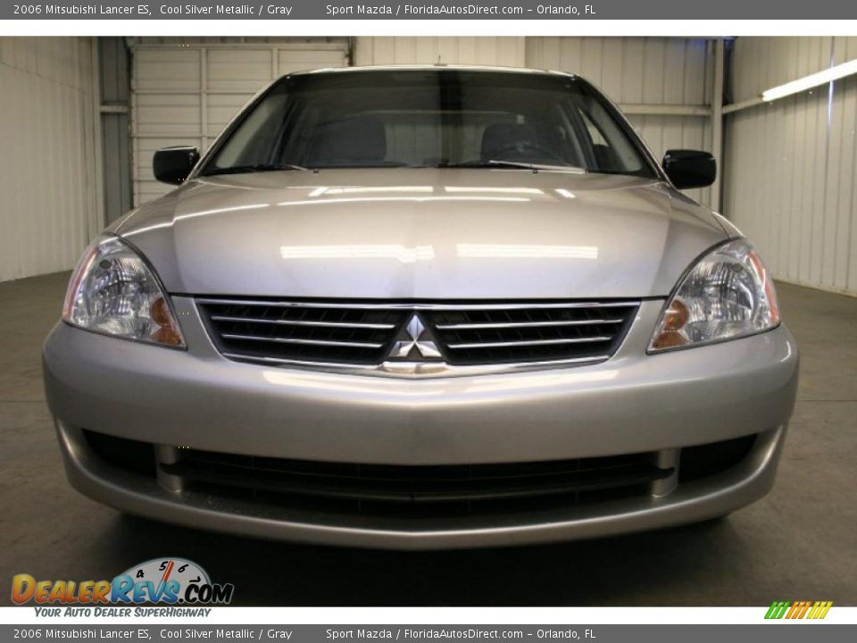 2006 Mitsubishi Lancer ES Cool Silver Metallic / Gray Photo #3