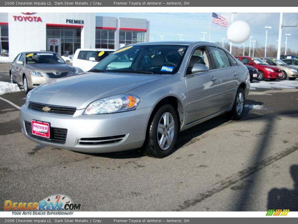2006 Chevrolet Impala LS Dark Silver Metallic / Gray Photo #19