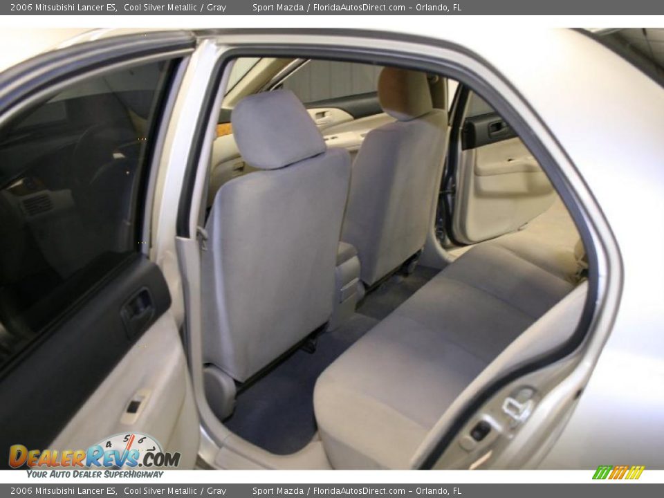 2006 Mitsubishi Lancer ES Cool Silver Metallic / Gray Photo #13