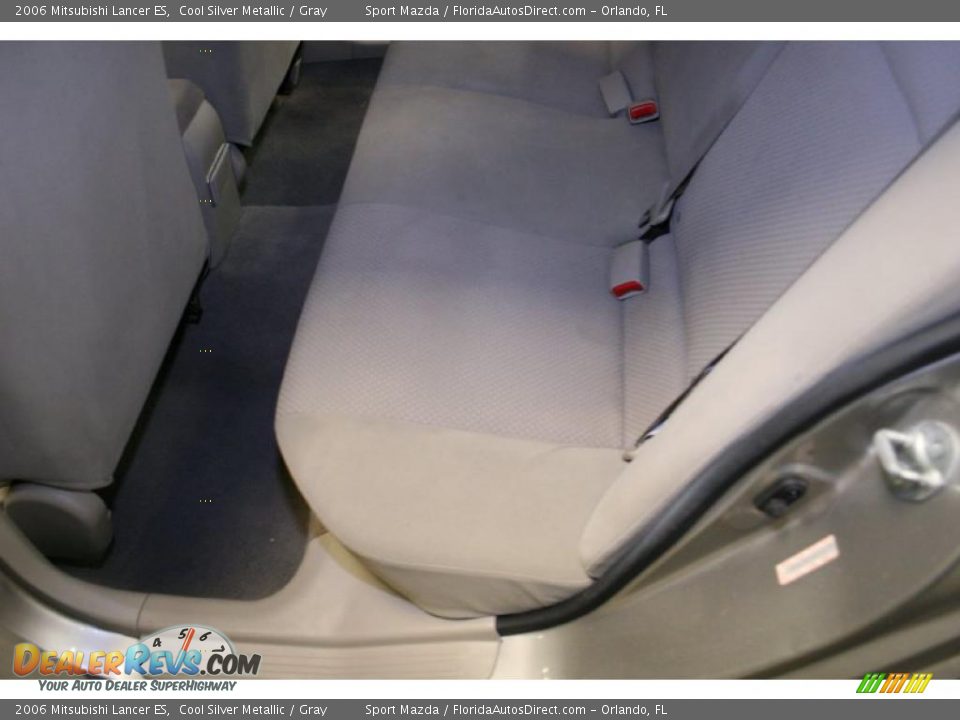 2006 Mitsubishi Lancer ES Cool Silver Metallic / Gray Photo #17