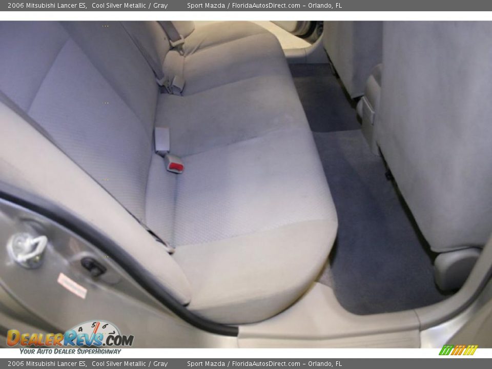 2006 Mitsubishi Lancer ES Cool Silver Metallic / Gray Photo #18
