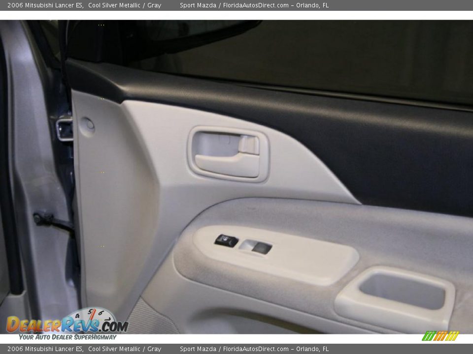 2006 Mitsubishi Lancer ES Cool Silver Metallic / Gray Photo #21