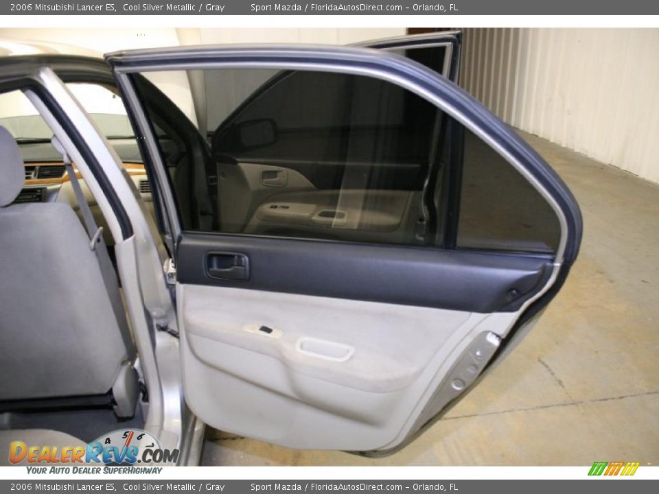 2006 Mitsubishi Lancer ES Cool Silver Metallic / Gray Photo #22