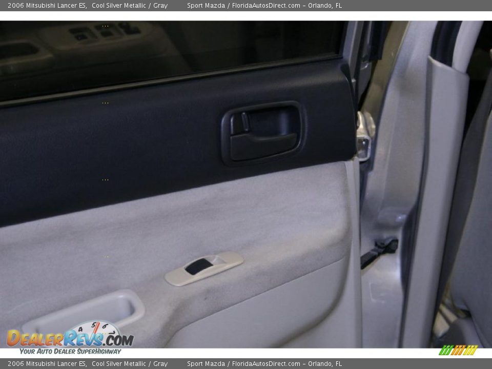 2006 Mitsubishi Lancer ES Cool Silver Metallic / Gray Photo #25