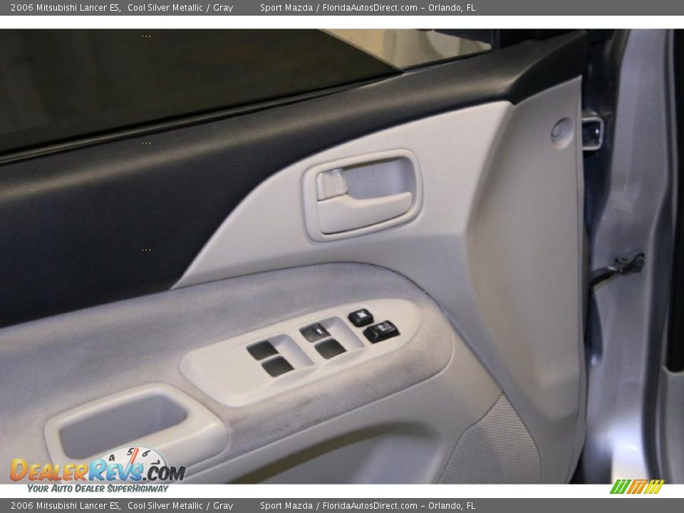 2006 Mitsubishi Lancer ES Cool Silver Metallic / Gray Photo #27