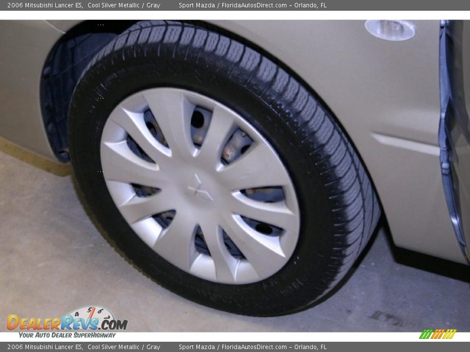 2006 Mitsubishi Lancer ES Cool Silver Metallic / Gray Photo #28