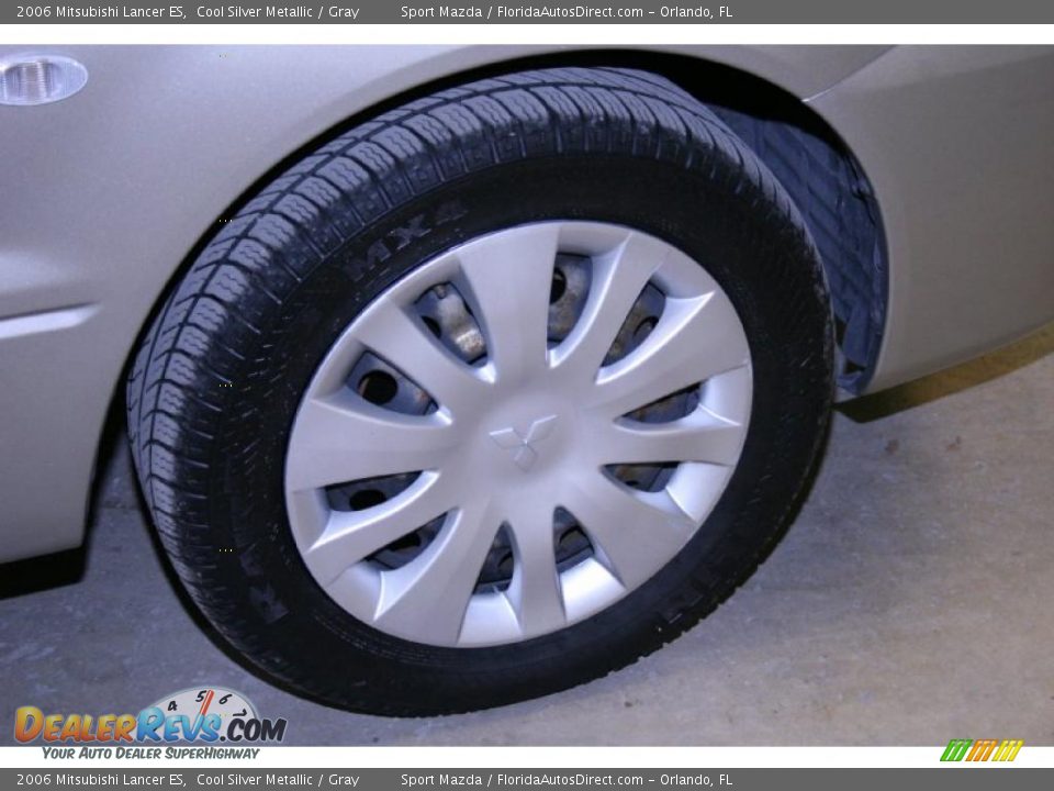 2006 Mitsubishi Lancer ES Cool Silver Metallic / Gray Photo #31