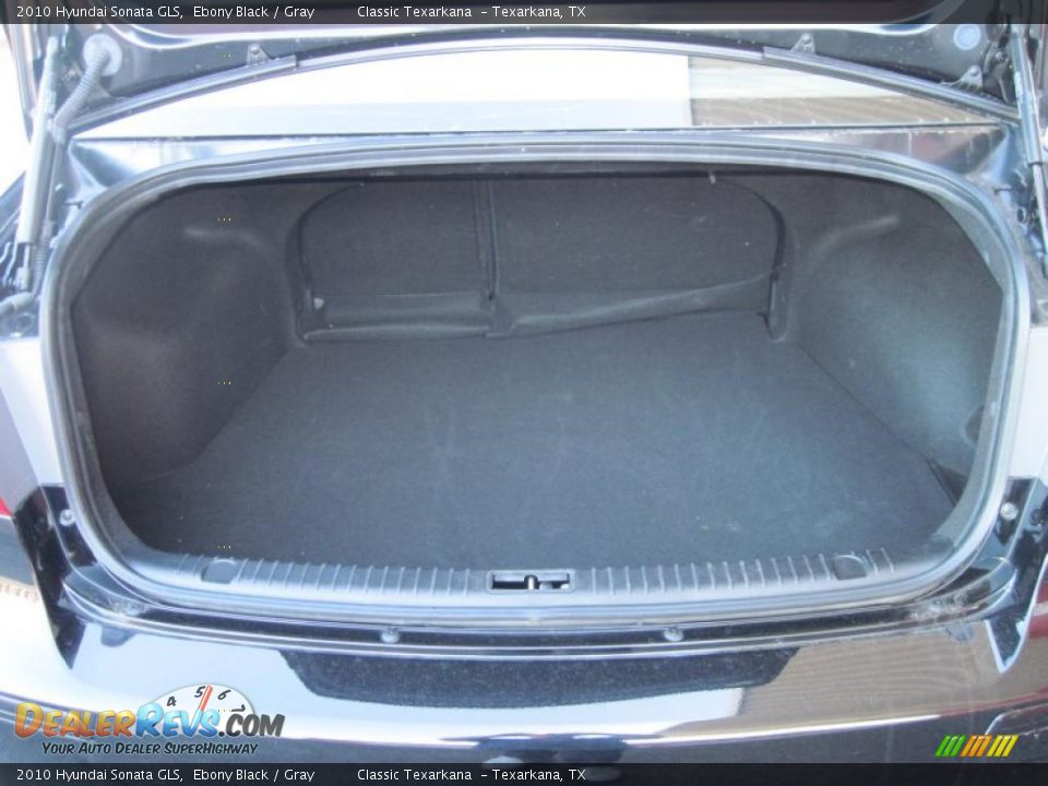 2010 Hyundai Sonata GLS Ebony Black / Gray Photo #7