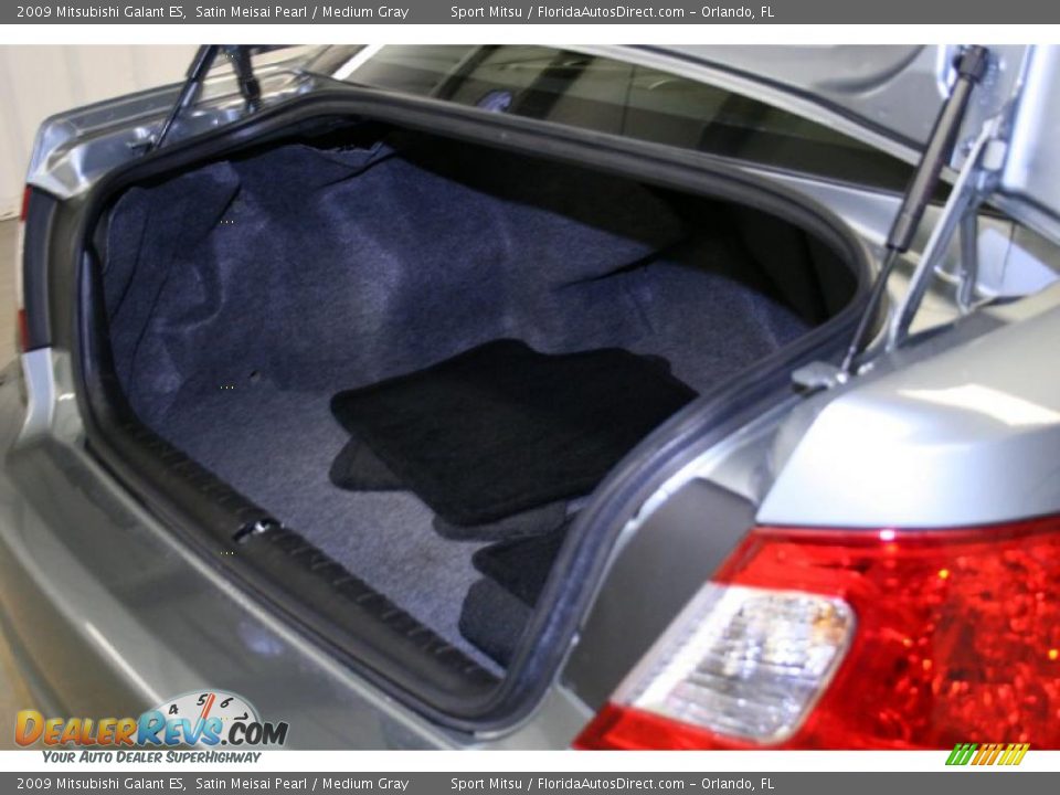2009 Mitsubishi Galant ES Satin Meisai Pearl / Medium Gray Photo #11