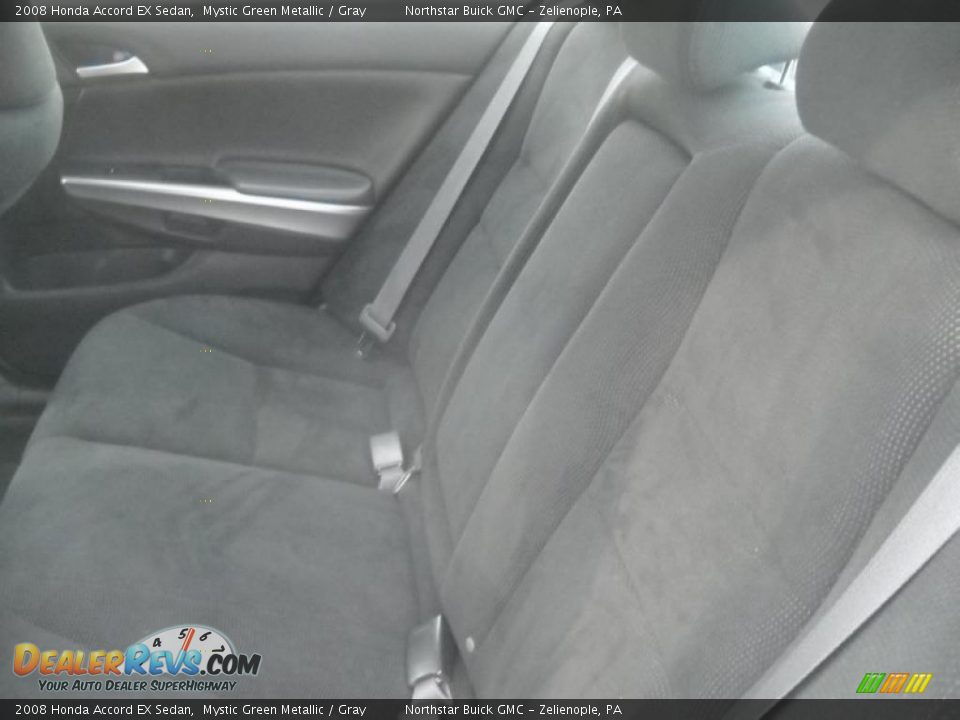 2008 Honda Accord EX Sedan Mystic Green Metallic / Gray Photo #12