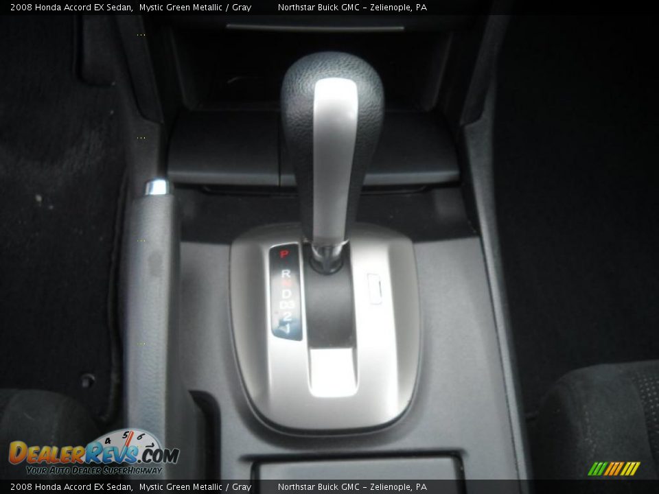 2008 Honda Accord EX Sedan Mystic Green Metallic / Gray Photo #18