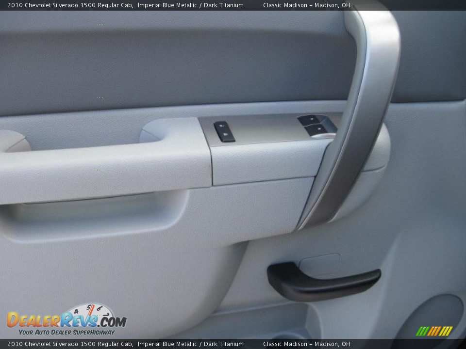 2010 Chevrolet Silverado 1500 Regular Cab Imperial Blue Metallic / Dark Titanium Photo #6