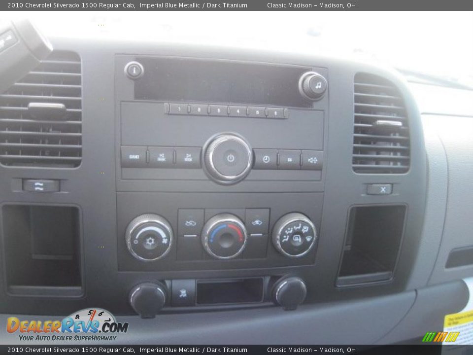 2010 Chevrolet Silverado 1500 Regular Cab Imperial Blue Metallic / Dark Titanium Photo #17