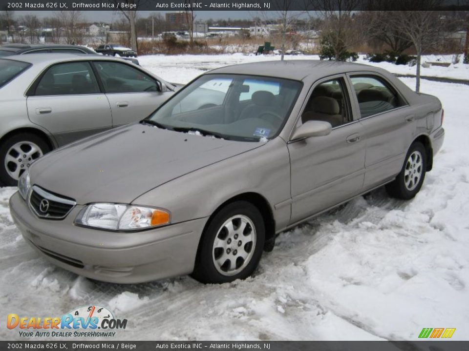 2002 Mazda 626 LX Driftwood Mica / Beige Photo #1