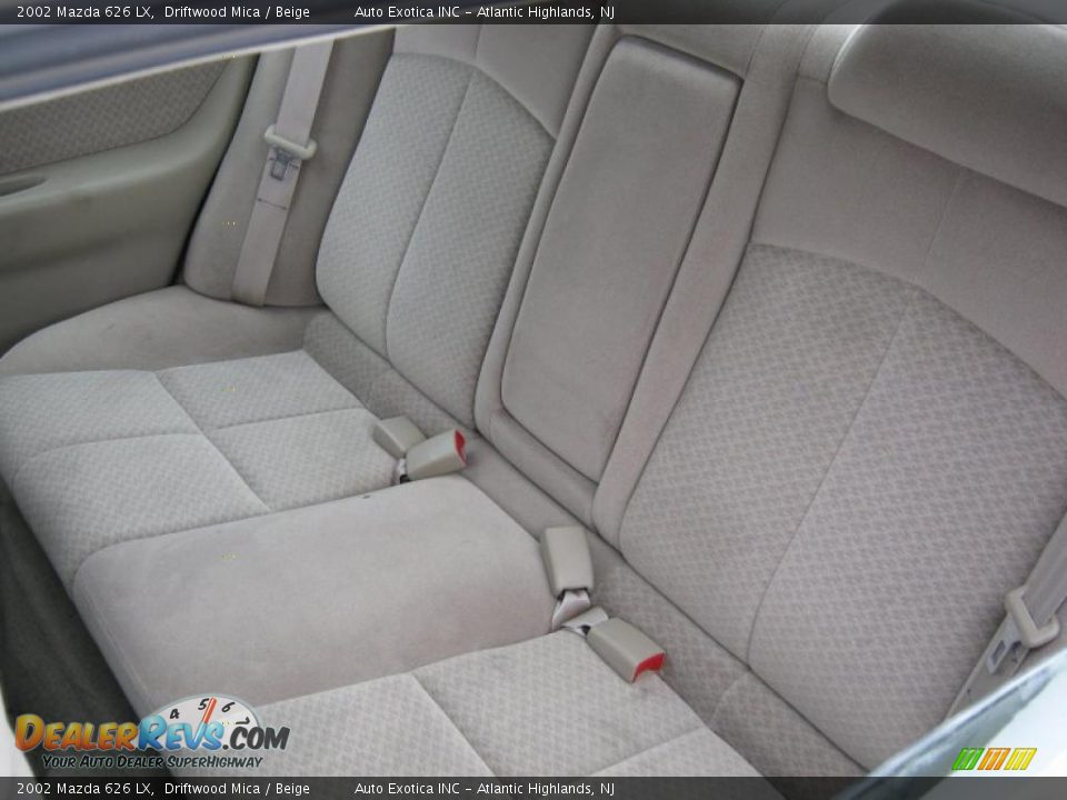2002 Mazda 626 LX Driftwood Mica / Beige Photo #6