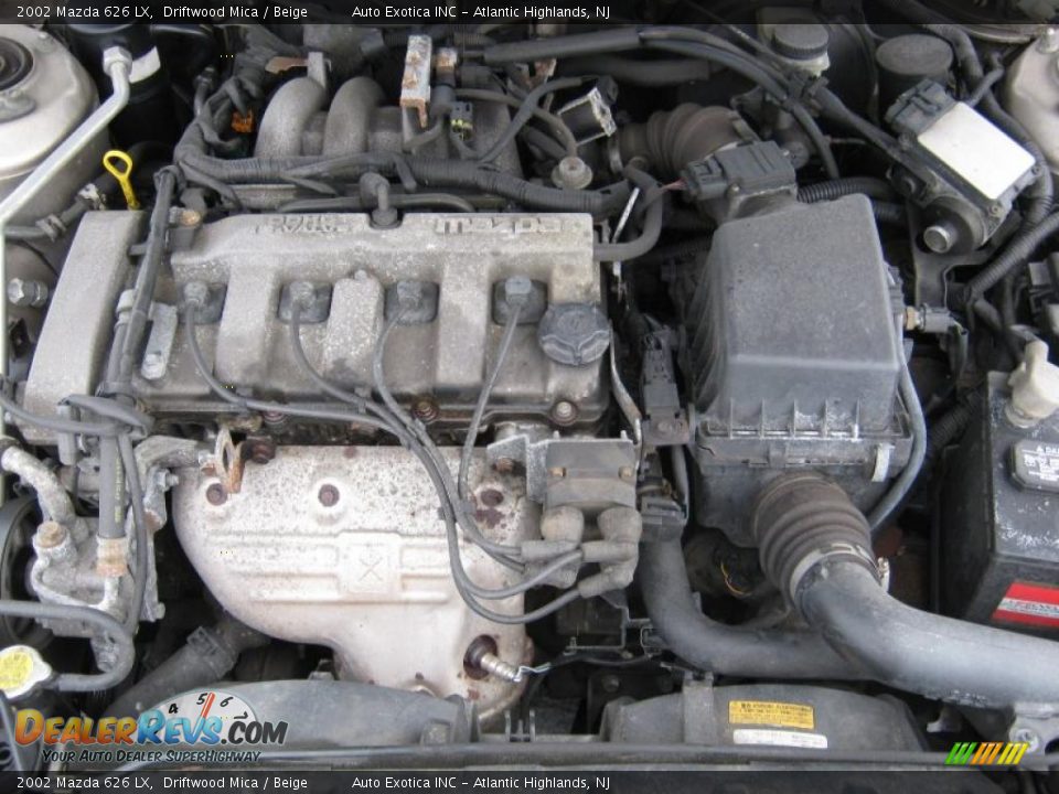 2002 Mazda 626 LX Driftwood Mica / Beige Photo #9