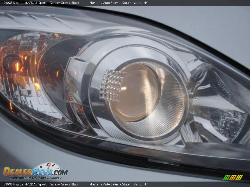 2008 Mazda MAZDA5 Sport Galaxy Gray / Black Photo #3