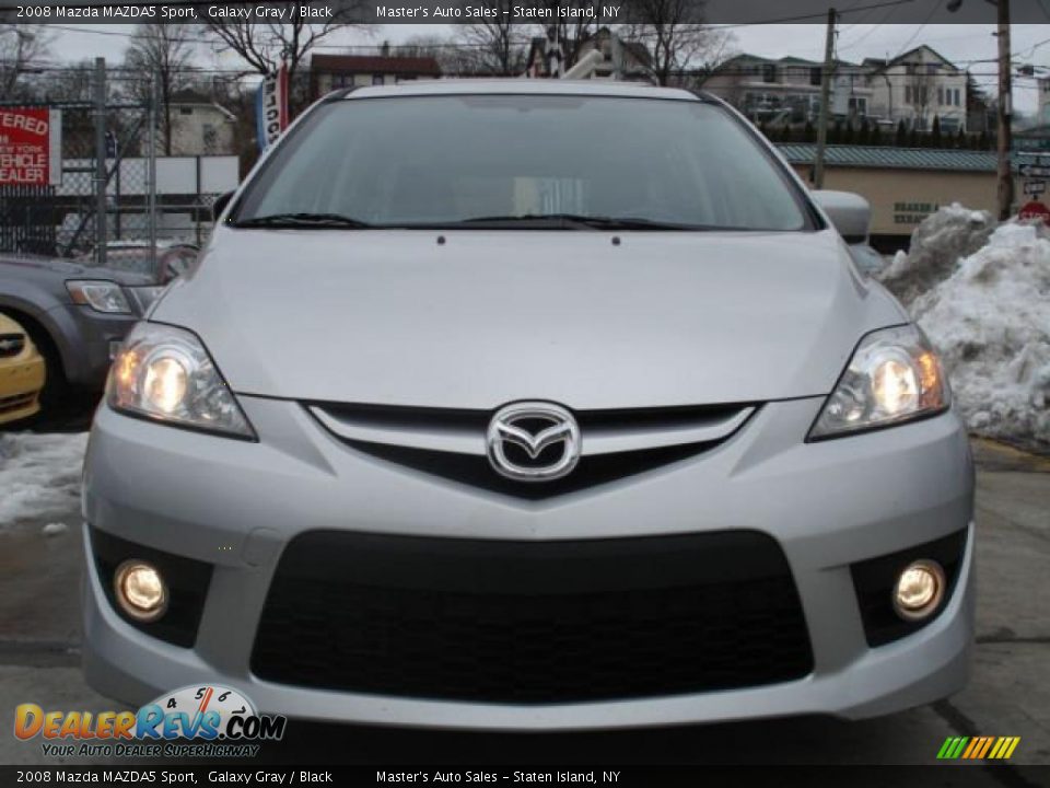 2008 Mazda MAZDA5 Sport Galaxy Gray / Black Photo #6