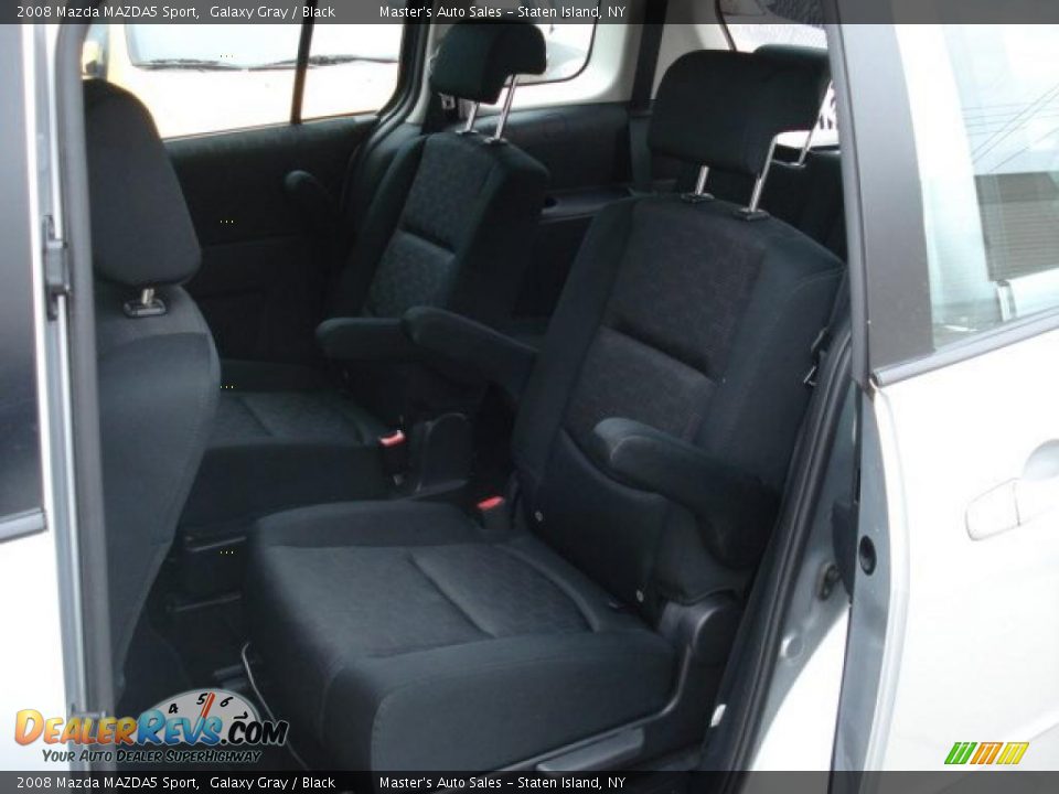 2008 Mazda MAZDA5 Sport Galaxy Gray / Black Photo #12