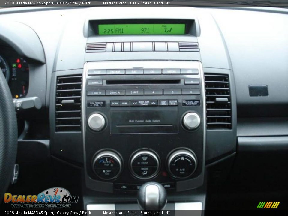 2008 Mazda MAZDA5 Sport Galaxy Gray / Black Photo #15