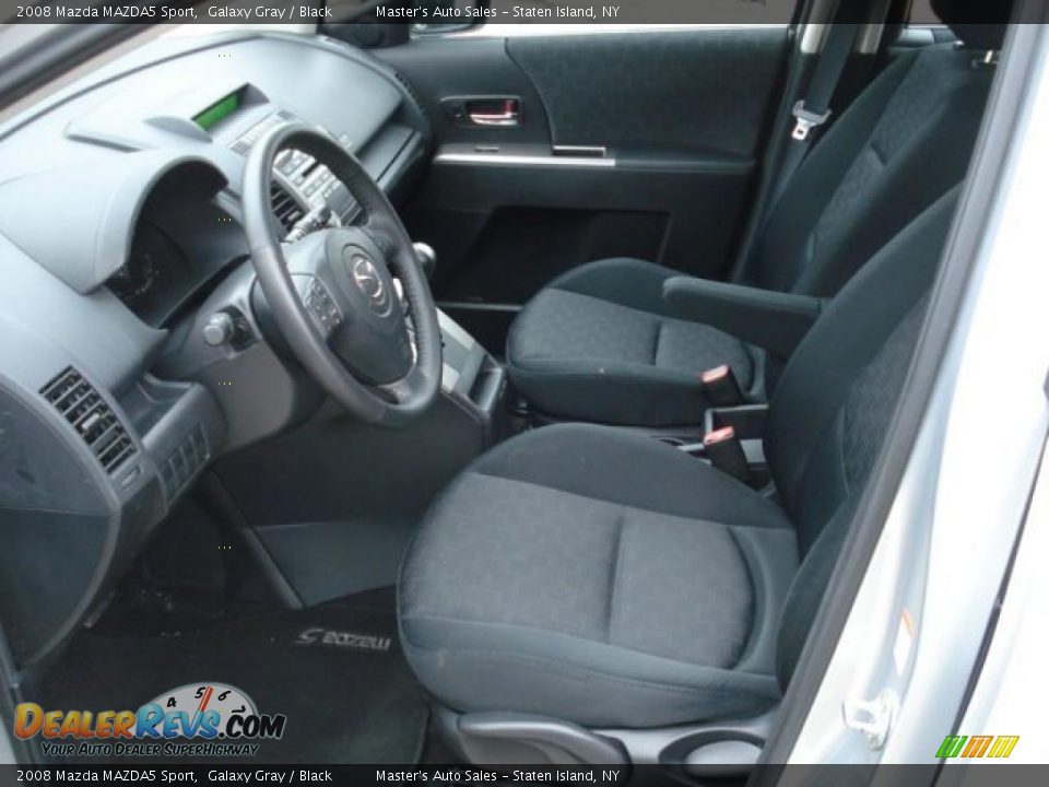2008 Mazda MAZDA5 Sport Galaxy Gray / Black Photo #17