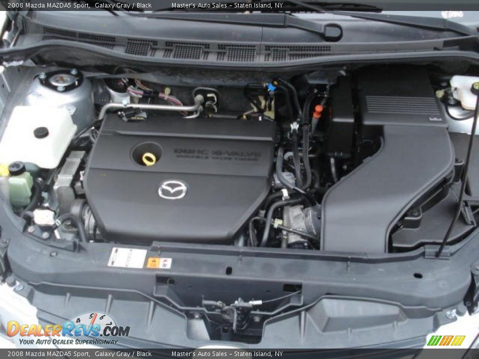 2008 Mazda MAZDA5 Sport Galaxy Gray / Black Photo #23