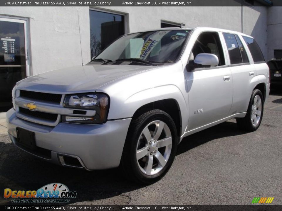 2009 Chevrolet TrailBlazer SS AWD Silver Ice Metallic / Ebony Photo #1