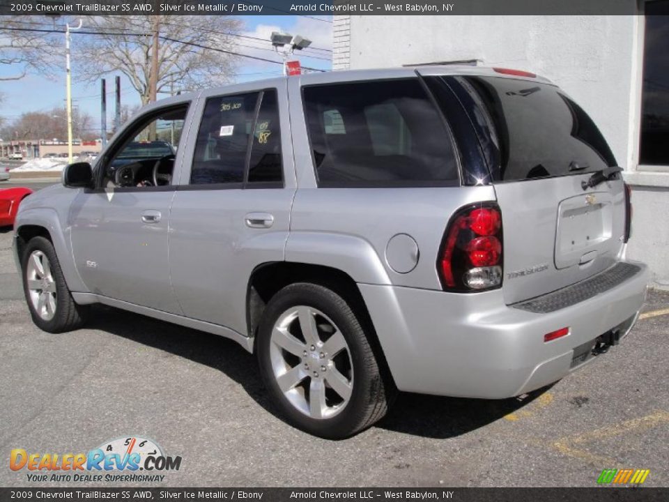 2009 Chevrolet TrailBlazer SS AWD Silver Ice Metallic / Ebony Photo #4