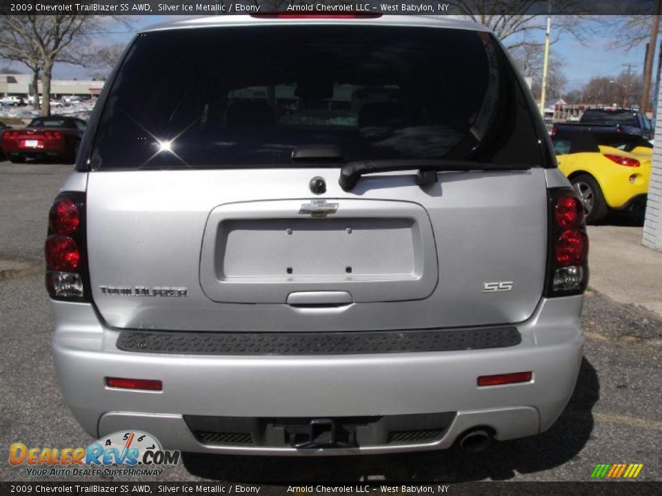 2009 Chevrolet TrailBlazer SS AWD Silver Ice Metallic / Ebony Photo #5