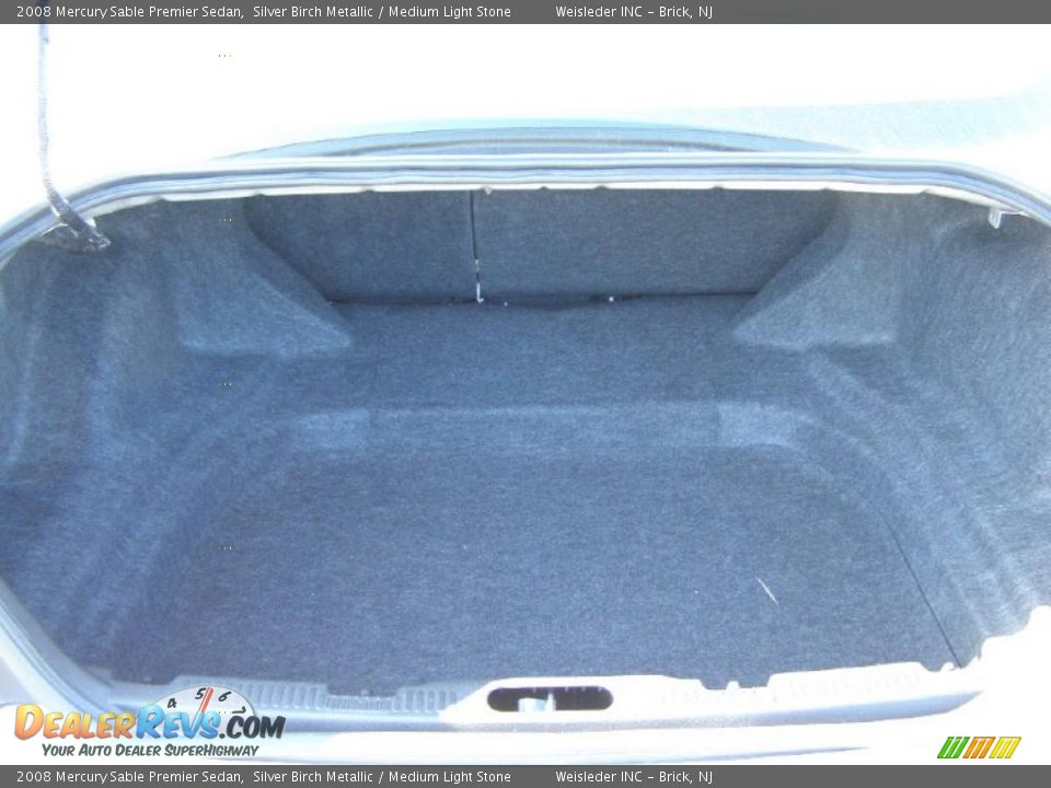 2008 Mercury Sable Premier Sedan Silver Birch Metallic / Medium Light Stone Photo #23
