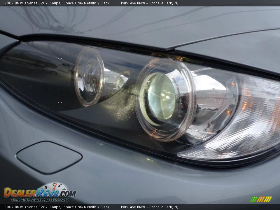 2007 BMW 3 Series 328xi Coupe Space Gray Metallic / Black Photo #3