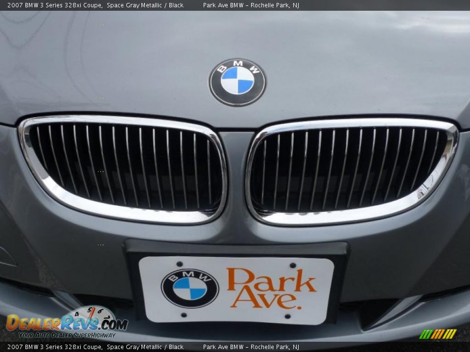 2007 BMW 3 Series 328xi Coupe Space Gray Metallic / Black Photo #8