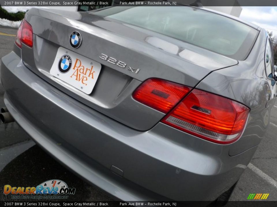 2007 BMW 3 Series 328xi Coupe Space Gray Metallic / Black Photo #13