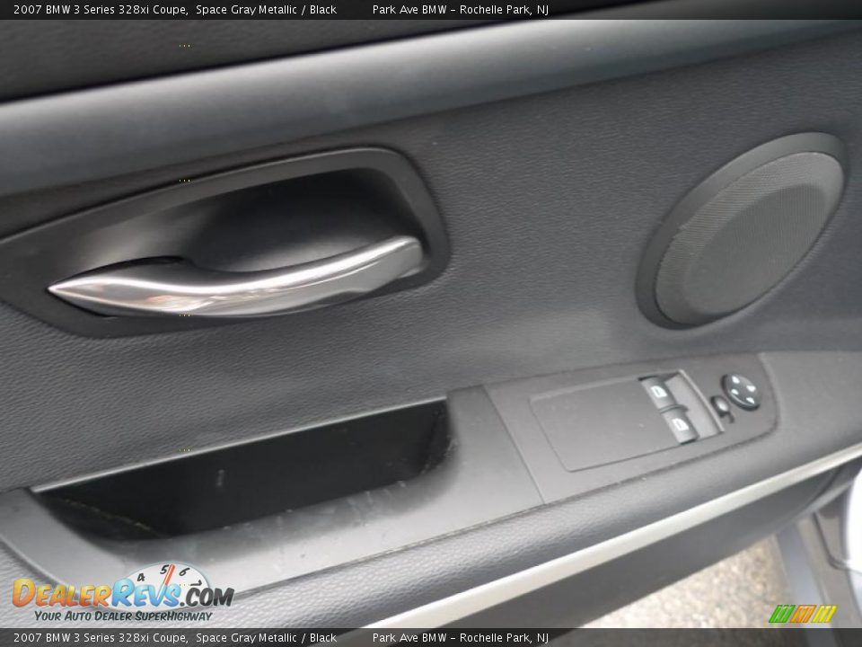 2007 BMW 3 Series 328xi Coupe Space Gray Metallic / Black Photo #27