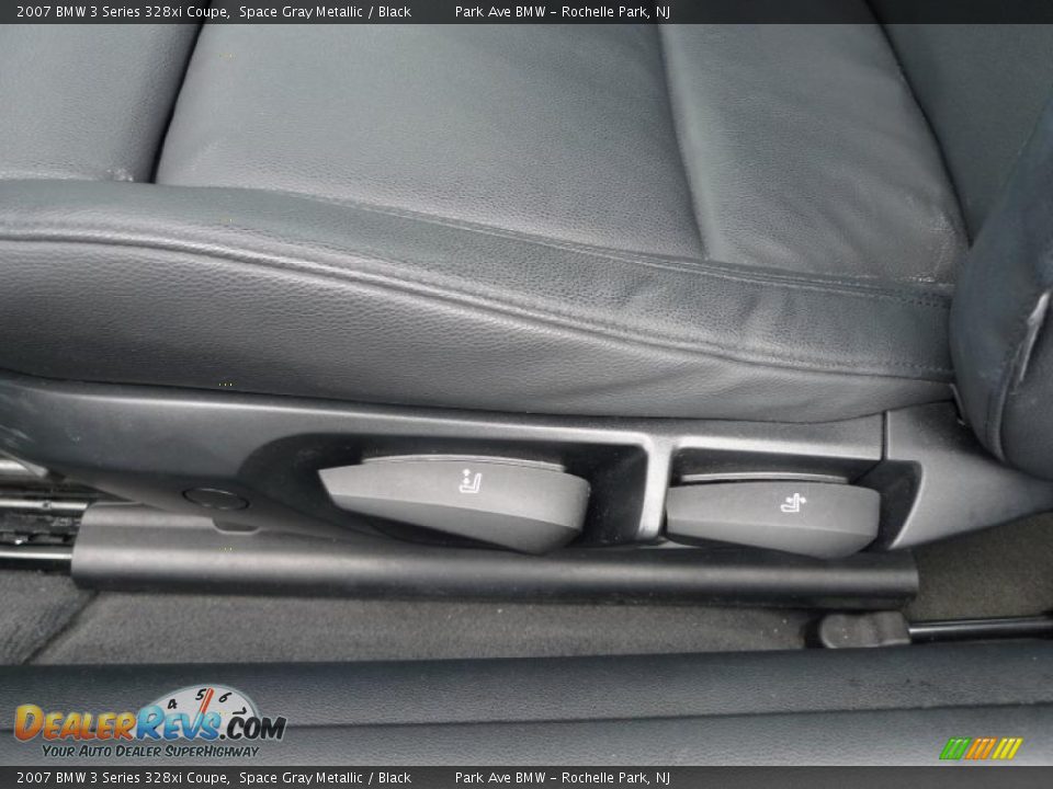 2007 BMW 3 Series 328xi Coupe Space Gray Metallic / Black Photo #30