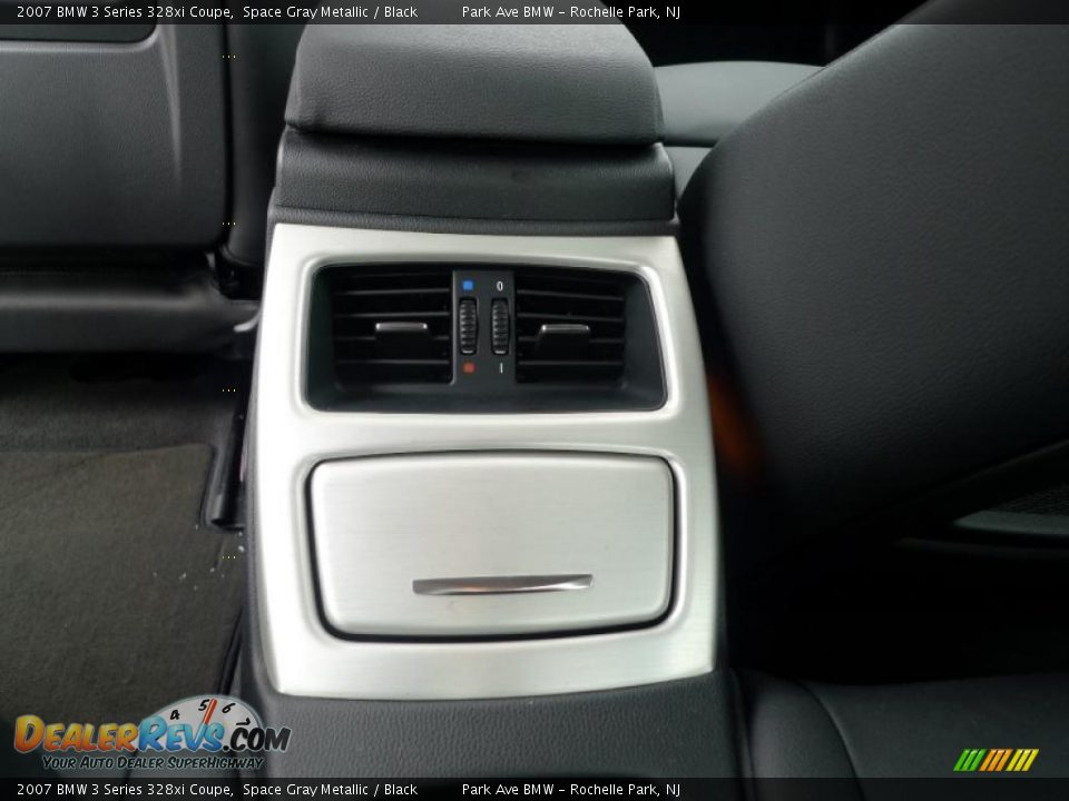 2007 BMW 3 Series 328xi Coupe Space Gray Metallic / Black Photo #32