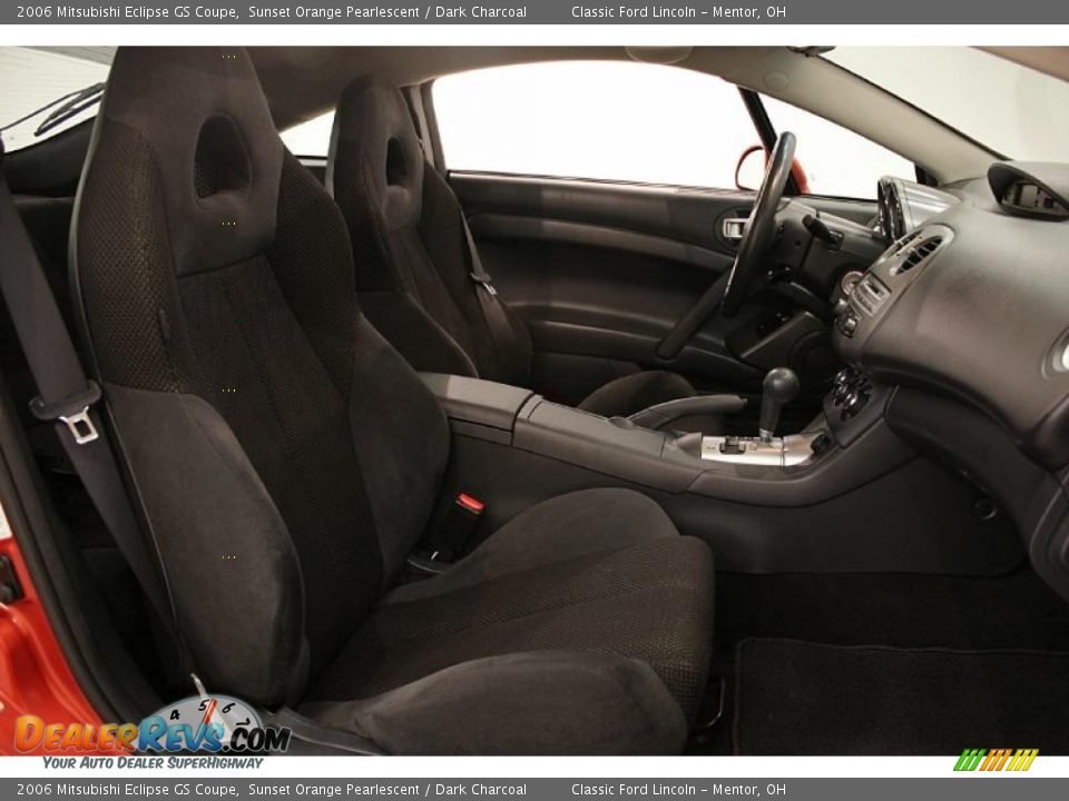 2006 Mitsubishi Eclipse GS Coupe Sunset Orange Pearlescent / Dark Charcoal Photo #18