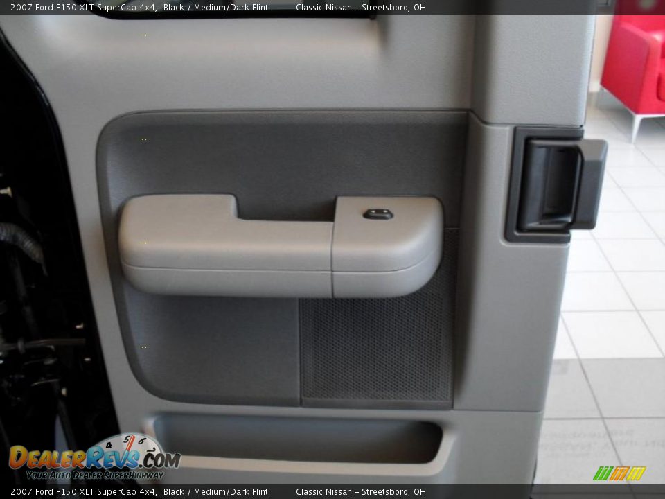 2007 Ford F150 XLT SuperCab 4x4 Black / Medium/Dark Flint Photo #21