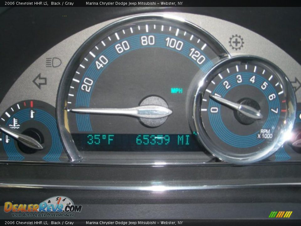2006 Chevrolet HHR LS Black / Gray Photo #23