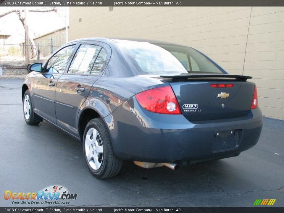 2008 Chevrolet Cobalt LT Sedan Slate Metallic / Neutral Photo #7
