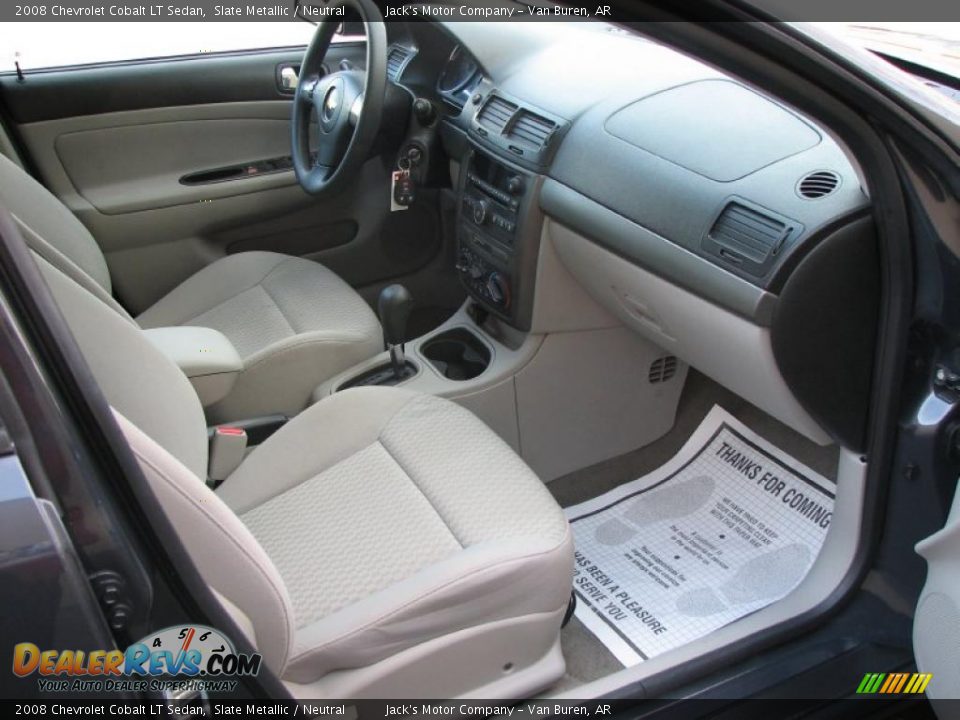 2008 Chevrolet Cobalt LT Sedan Slate Metallic / Neutral Photo #8