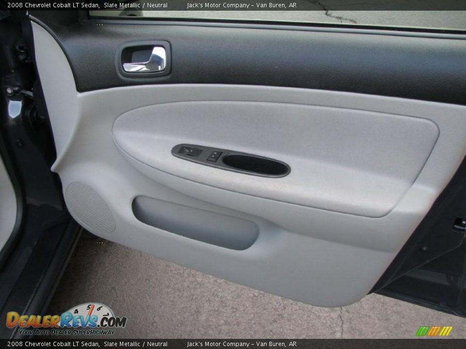 2008 Chevrolet Cobalt LT Sedan Slate Metallic / Neutral Photo #9