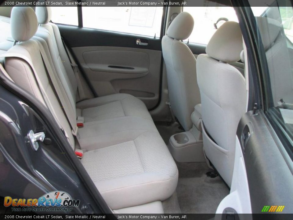 2008 Chevrolet Cobalt LT Sedan Slate Metallic / Neutral Photo #11
